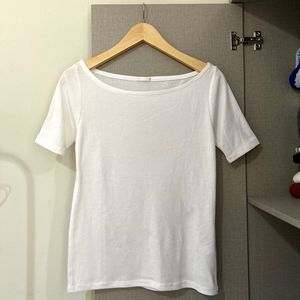 Uniqlo Casual T-shirt Wanita white