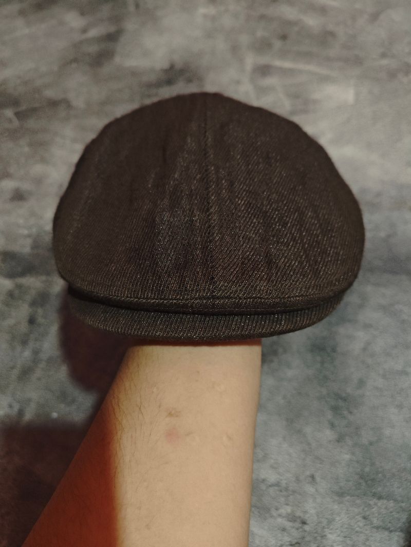 Vintage Luxury Hat Pria brown, foto 2