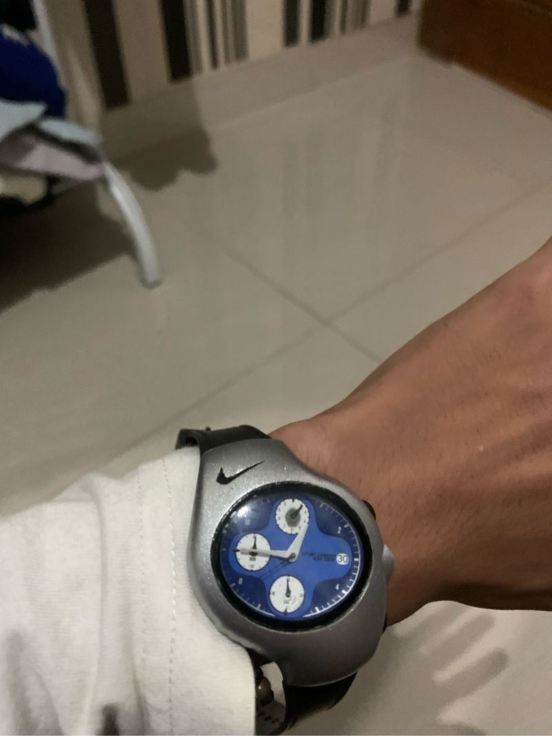 Nike Vintage Pria gray blue, foto 4