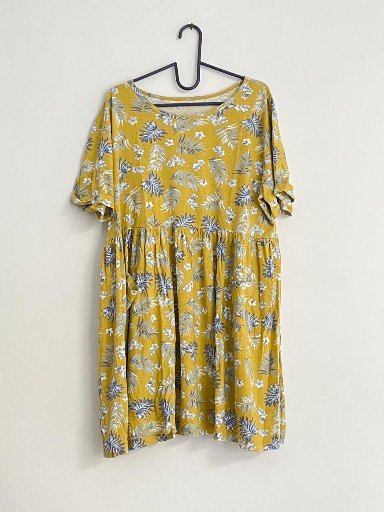 Casual Summer dress Wanita yellow