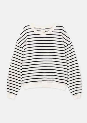 Pull & Bear Casual Sweater Wanita white