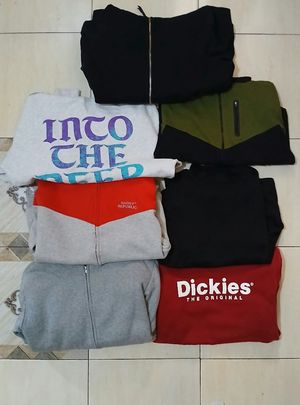 Dickies Pakaian Nasional Fleece Pria burgundy