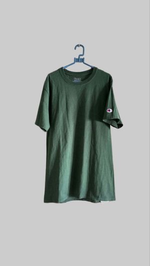 Champion Streetwear Sportswear T-shirt Pria green