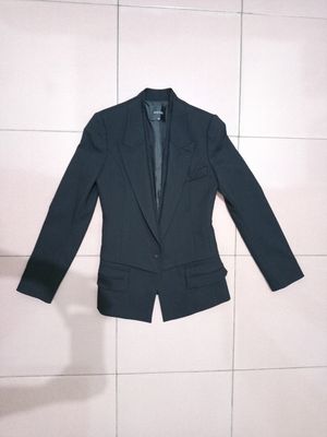 Luxury Minimalist Blazer Wanita black
