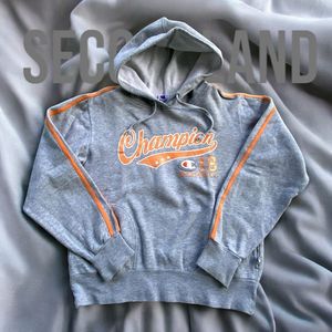 Champion Casual Hoody Wanita gray