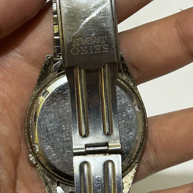 Seiko Vintage Pria silver, foto 4
