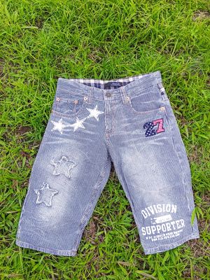 Dominate Vintage Y2K Casual pants Pria silver white