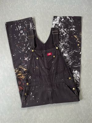 Dickies Vintage Y2K Dungaree Pria multicolor black