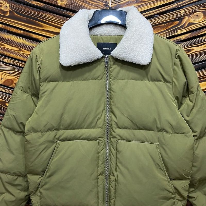 Clride Casual Puffer jacket Pria green, foto 3