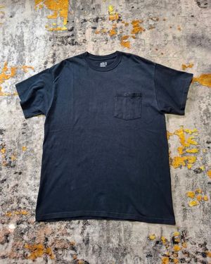 Fruit of the Loom Streetwear Minimalist T-shirt Pria navy