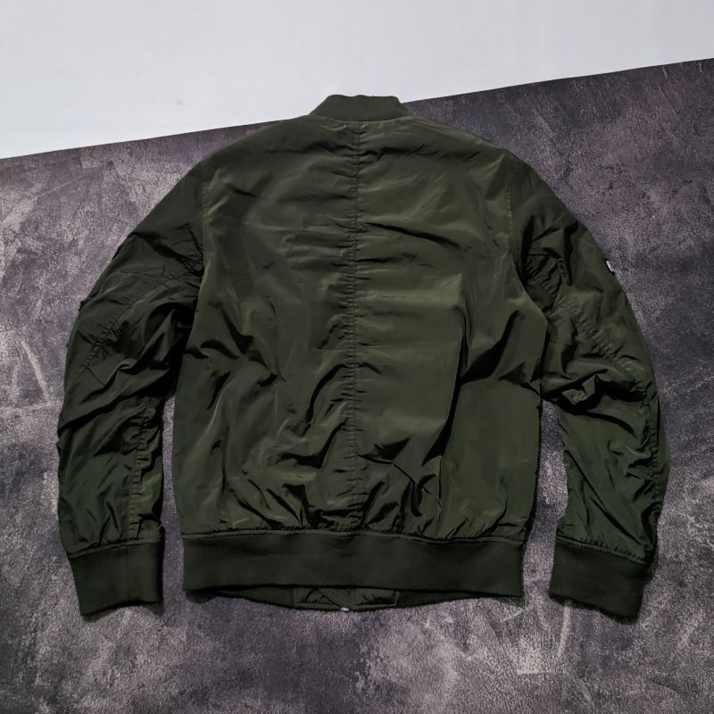 Vintage Avant Garde Bomber jacket Pria green, foto 4
