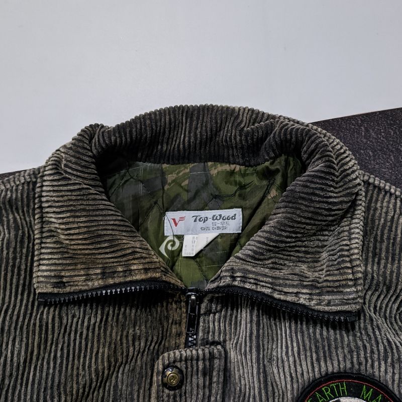 Vintage Avant Garde Harrington jacket Pria red gray, foto 5