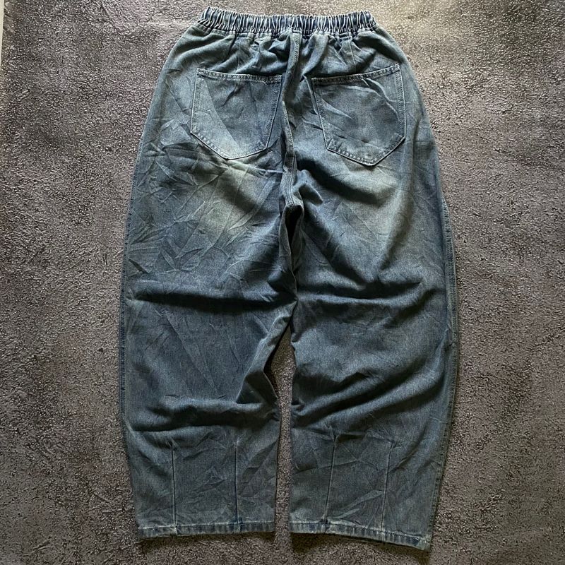 Y2K Skater Jeans Pria blue, foto 7