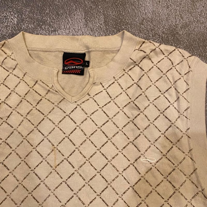 VANS Casual Vest Pria tan, foto 2
