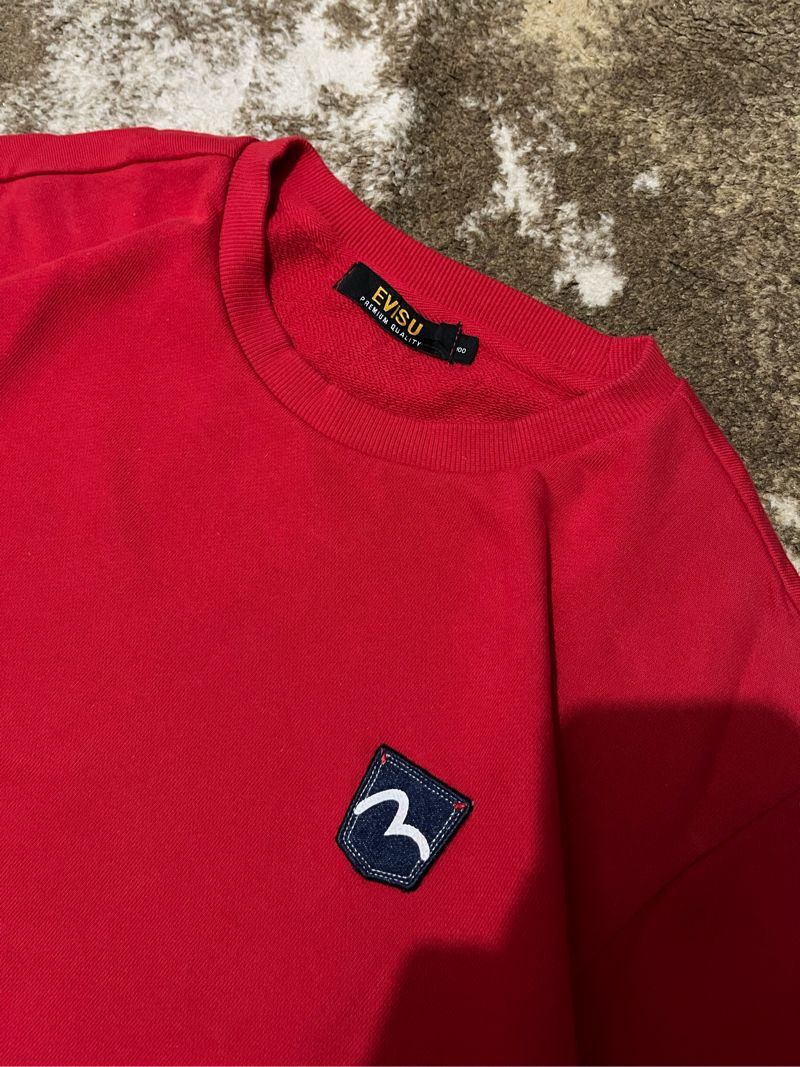 Evisu Casual Sweatshirt Pria red, foto 2