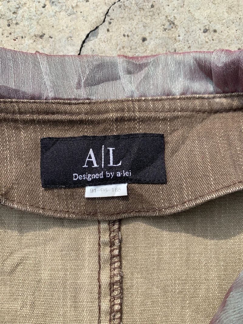 Vintage Blazer Pria tan, foto 5