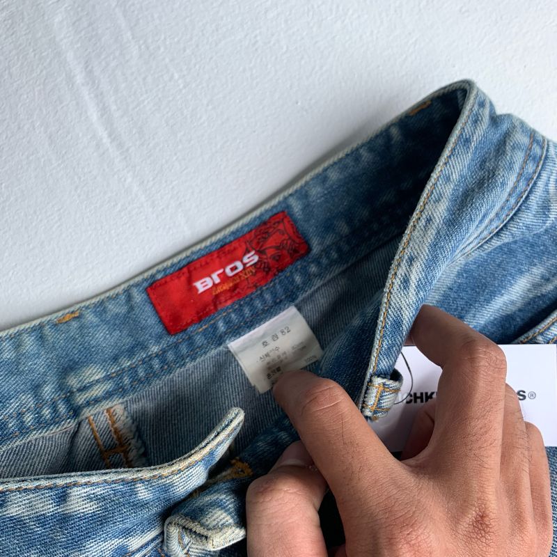 Vintage Jeans Pria navy, foto 4
