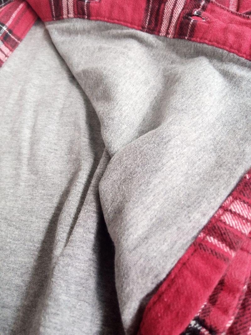 H&M Casual Sweatshirt Pria red black, foto 5