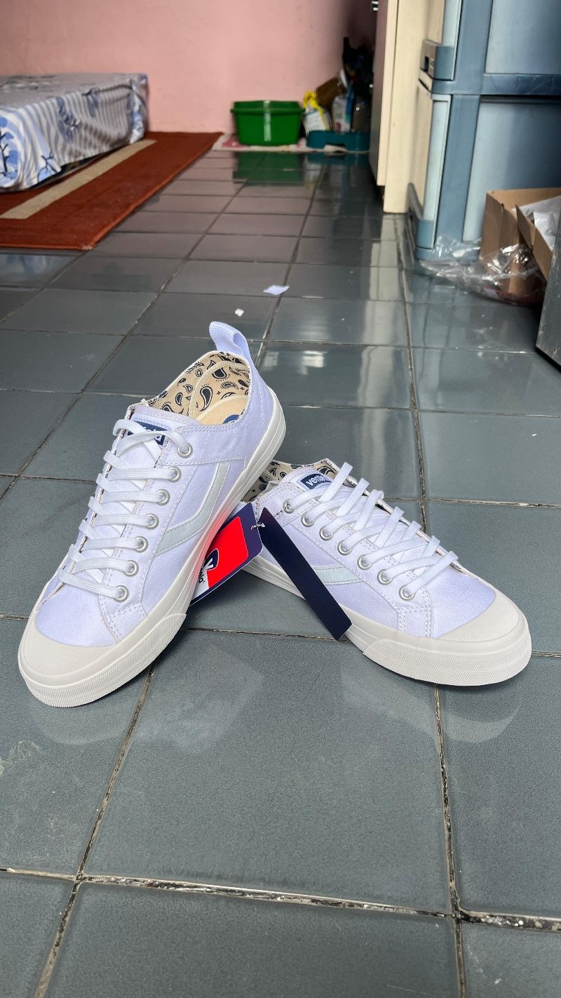Vintage Sneakers Pria white, foto 2