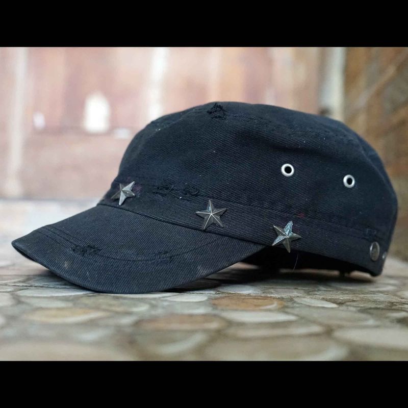 Grunge Indie Hat Pria black, foto 2