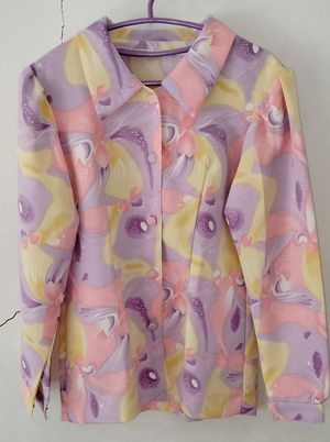Vintage Cami top Wanita multicolor