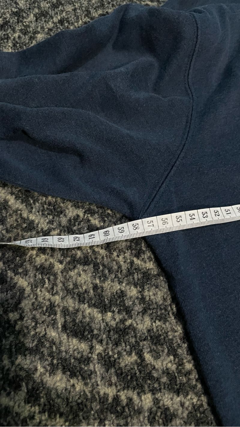 Undefeated Casual Hoody Pria navy, foto 6