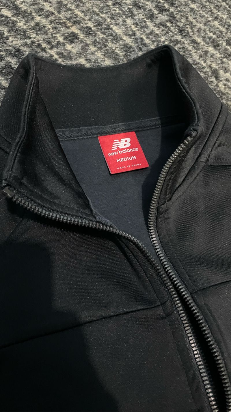 New Balance Casual Track jacket Pria black, foto 4