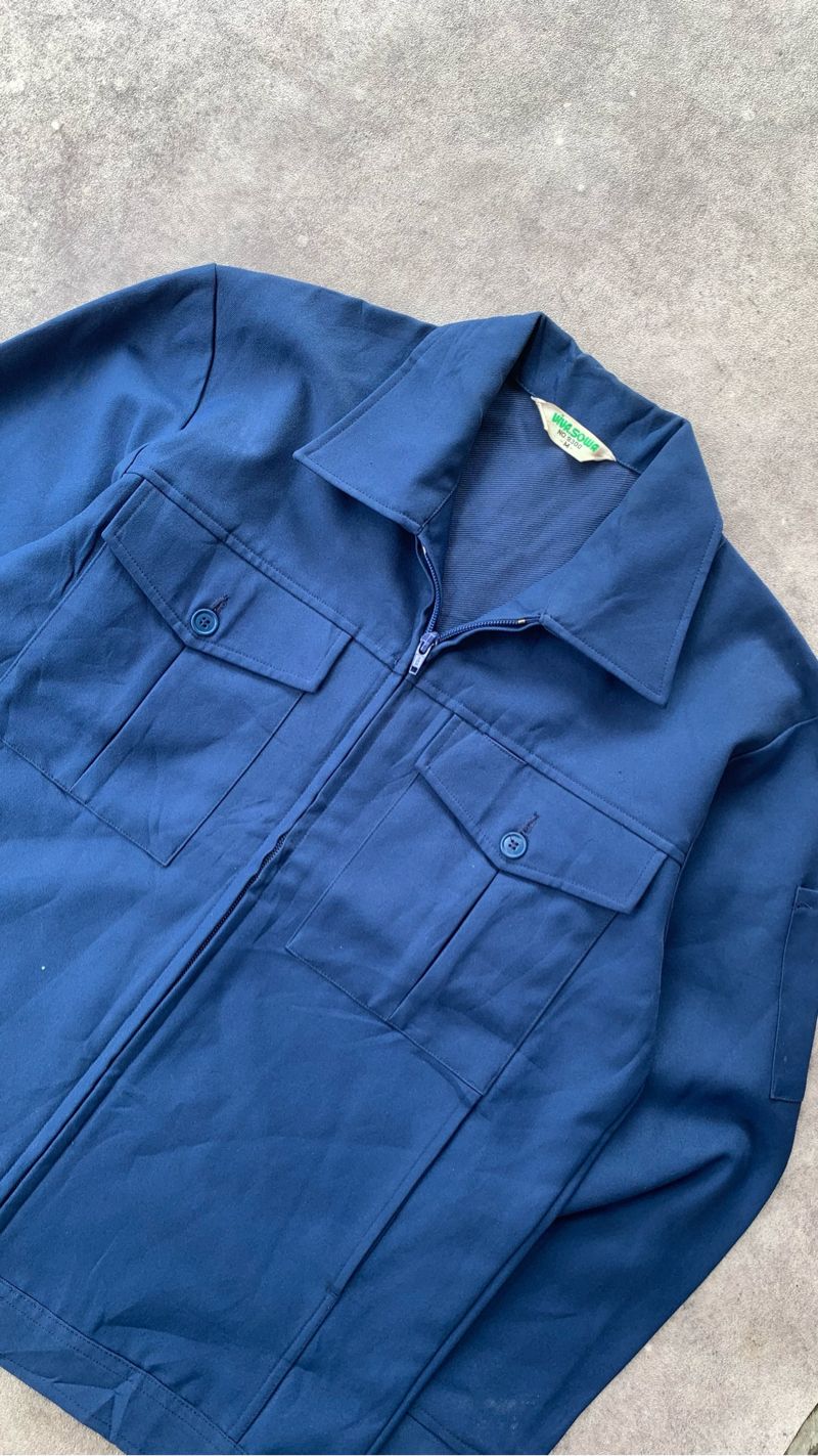 Reworked Harrington jacket Pria navy, foto 2