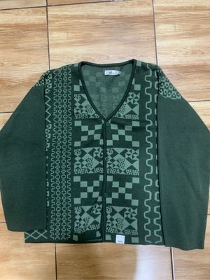 TAKA Craft Minimalist Casual Sweater Pria green