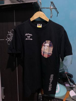 A Bathing Ape Streetwear Luxury T-shirt Pria black