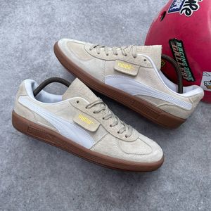 Puma Indie Casual Sneakers Pria tan cream