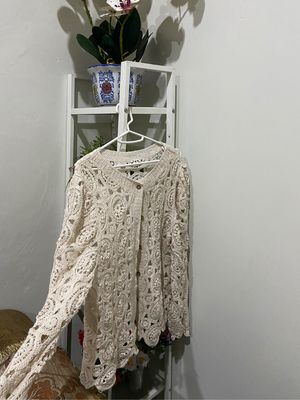 Casual Kimono Wanita cream