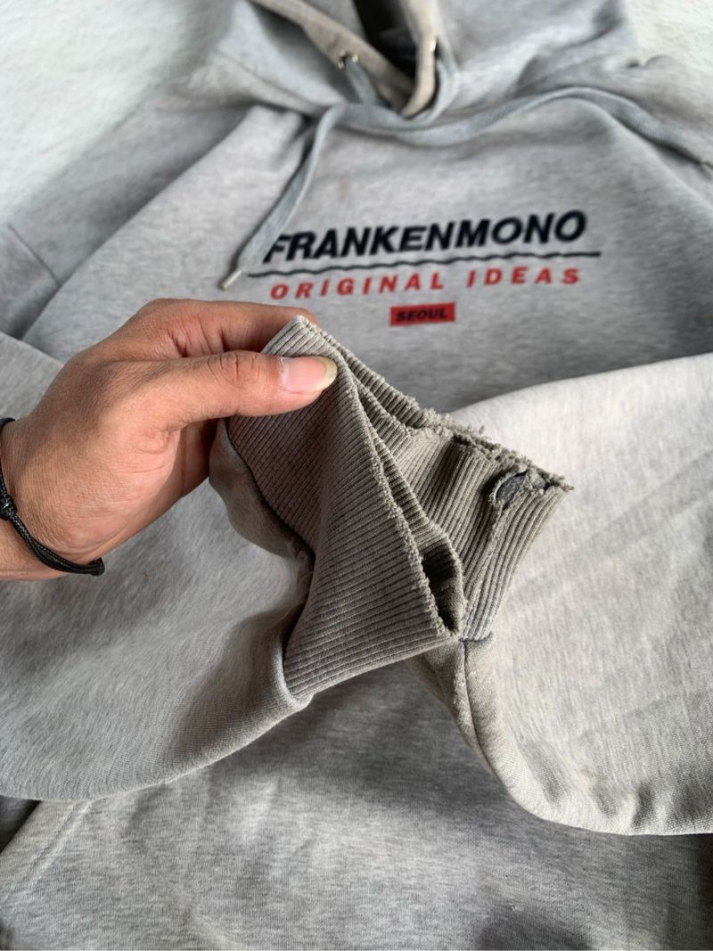 Casual Hoody Pria gray, foto 4