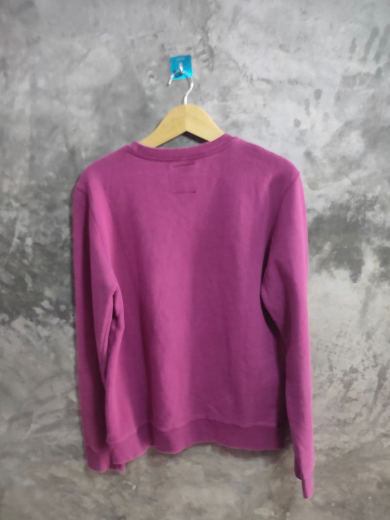 Lacoste Casual Sweatshirt Pria purple, foto 7