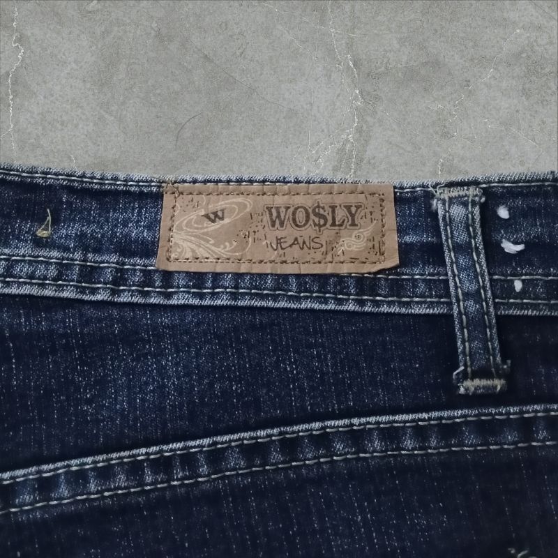 Casual Jeans Pria navy blue, foto 4