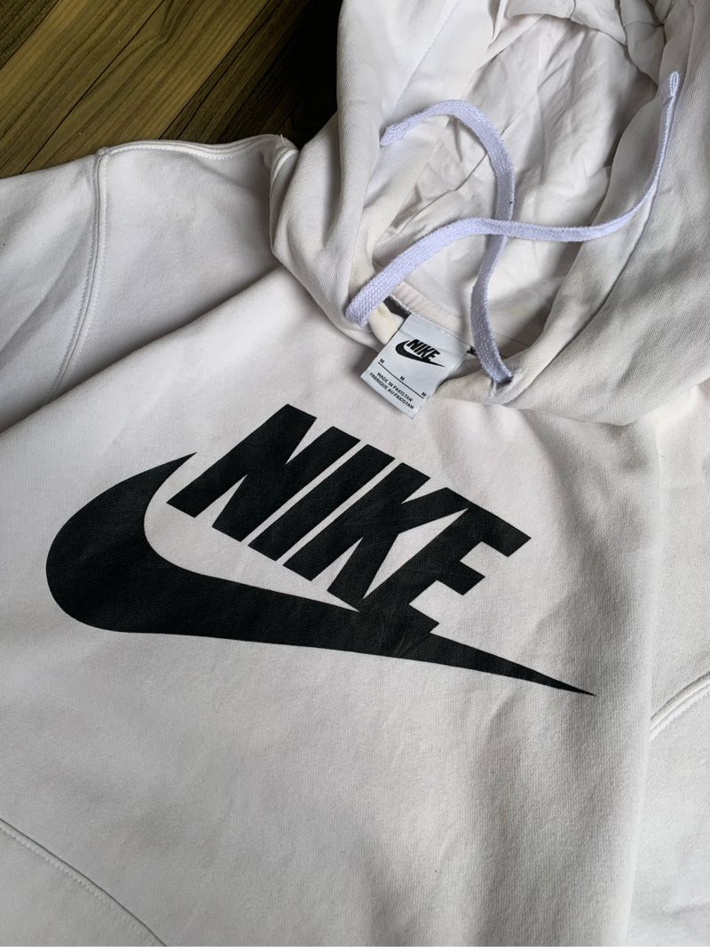 Nike Casual Hoody Pria white, foto 2