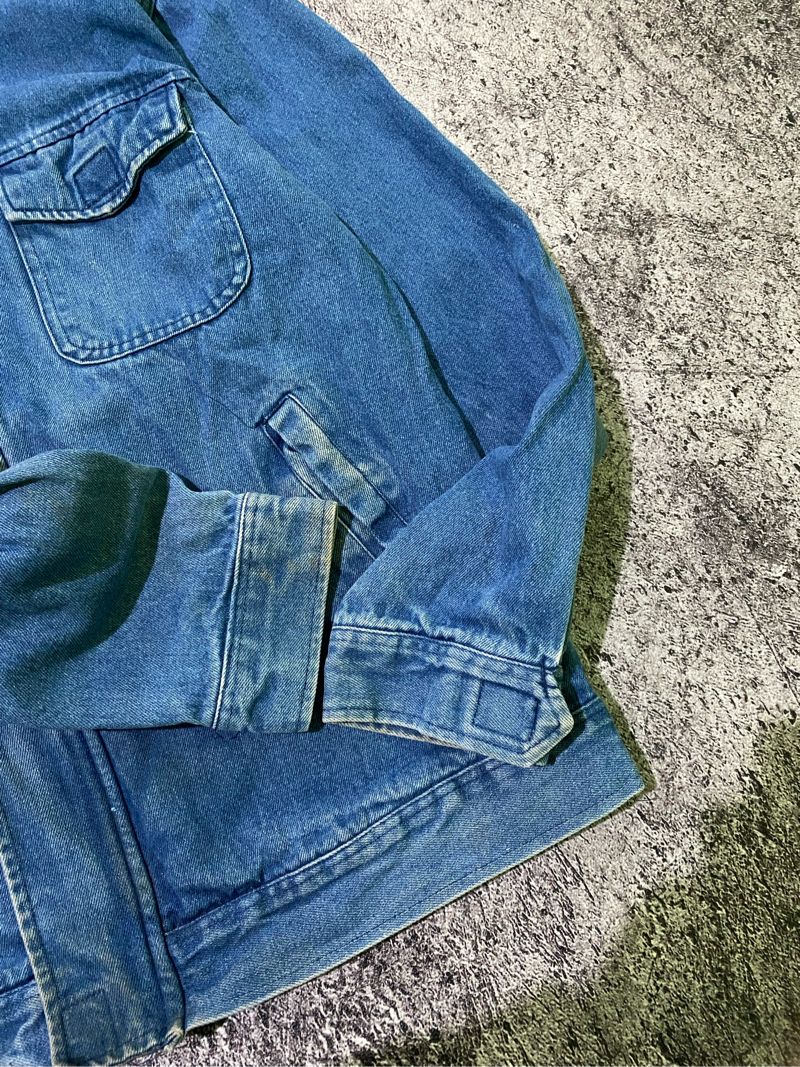 Y2K Denim jacket Pria blue, foto 4
