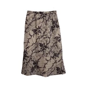 Japanese brand Vintage Y2K Skirt Wanita tan gray