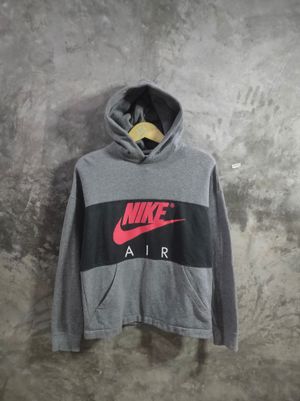 Nike Air Jordan Vintage Casual Hoody Pria black gray