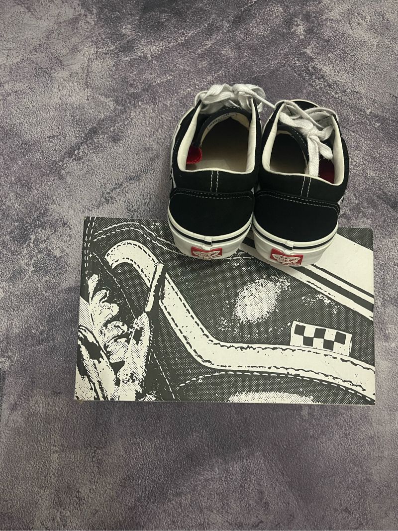 VANS Skater Sneakers Pria black, foto 3