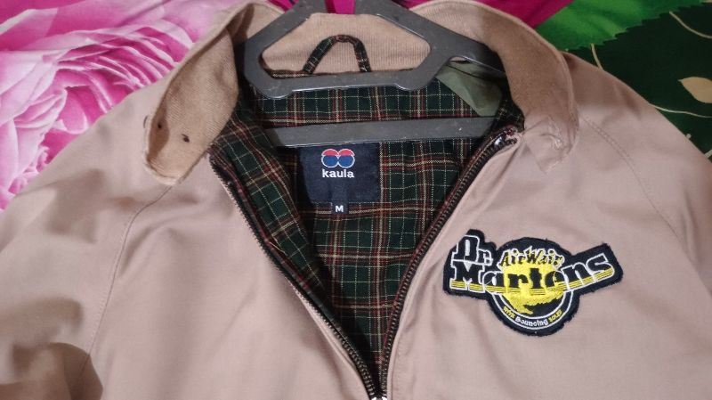 Vintage Harrington jacket Pria khaki, foto 2