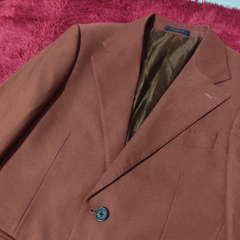 Luxury Casual Suit Pria brown, foto 2