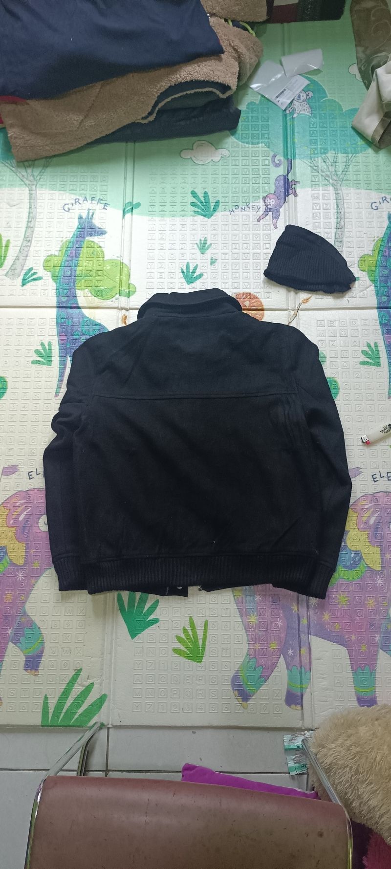 GAP Y2K Casual Harrington jacket Pria black, foto 3