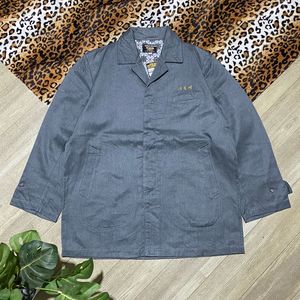 Vintage Casual Harrington jacket Pria gray