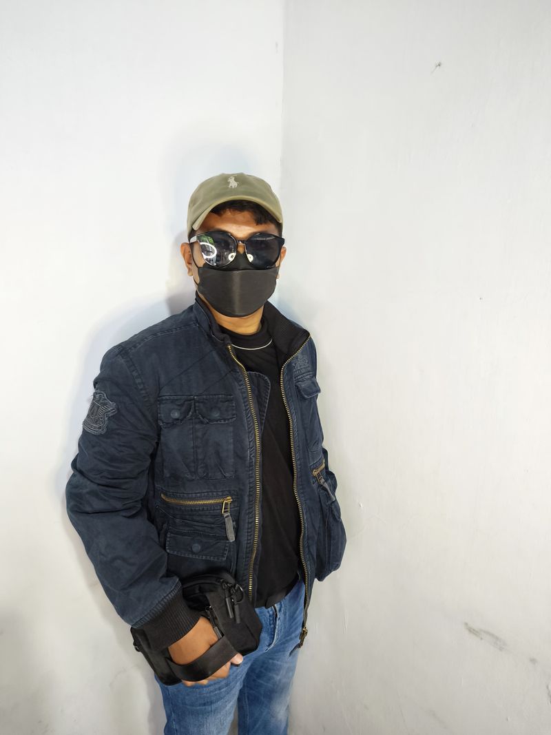 Buckaroo Vintage Casual Bomber jacket Pria navy black, foto 2