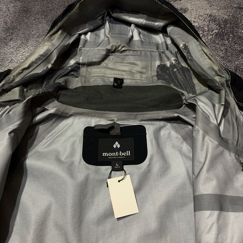 Montbell Gorpcore Windbreaker Pria black, foto 4