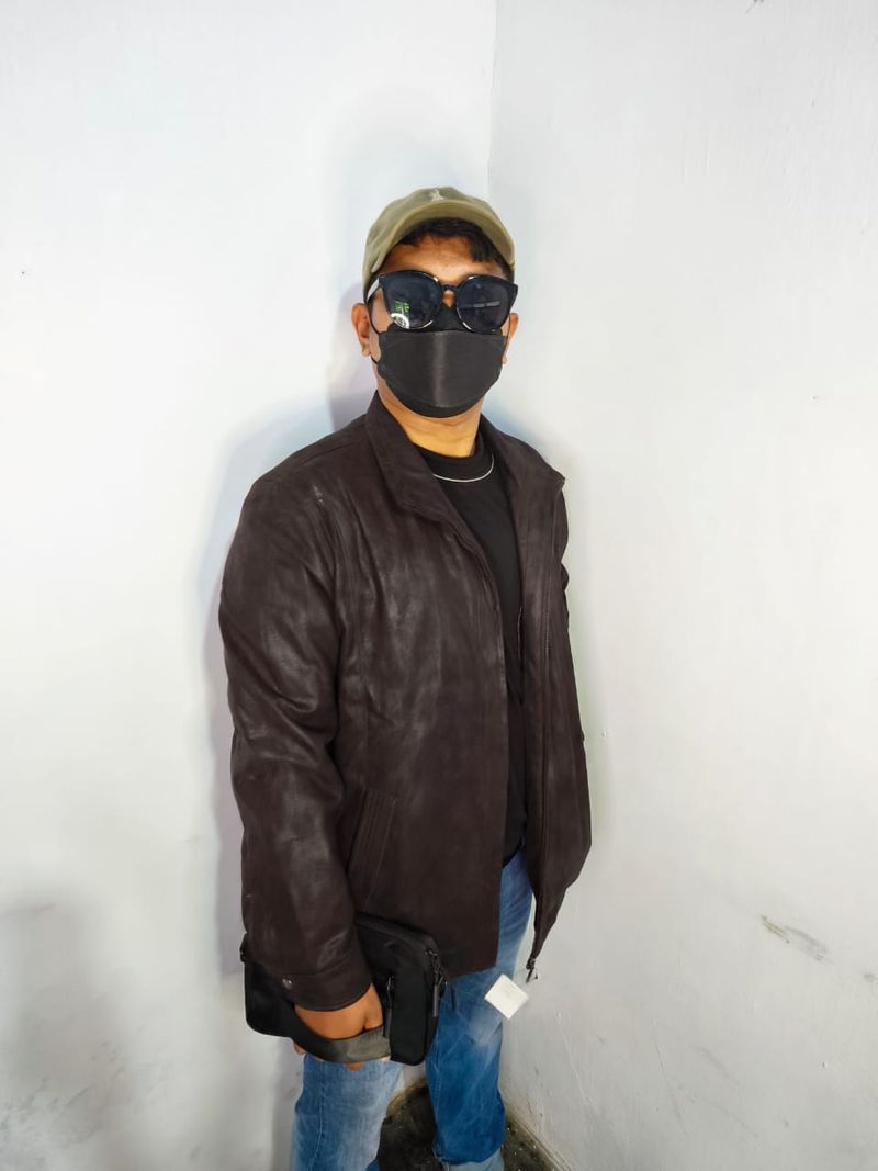 Vintage Leather jacket Pria brown, foto 3