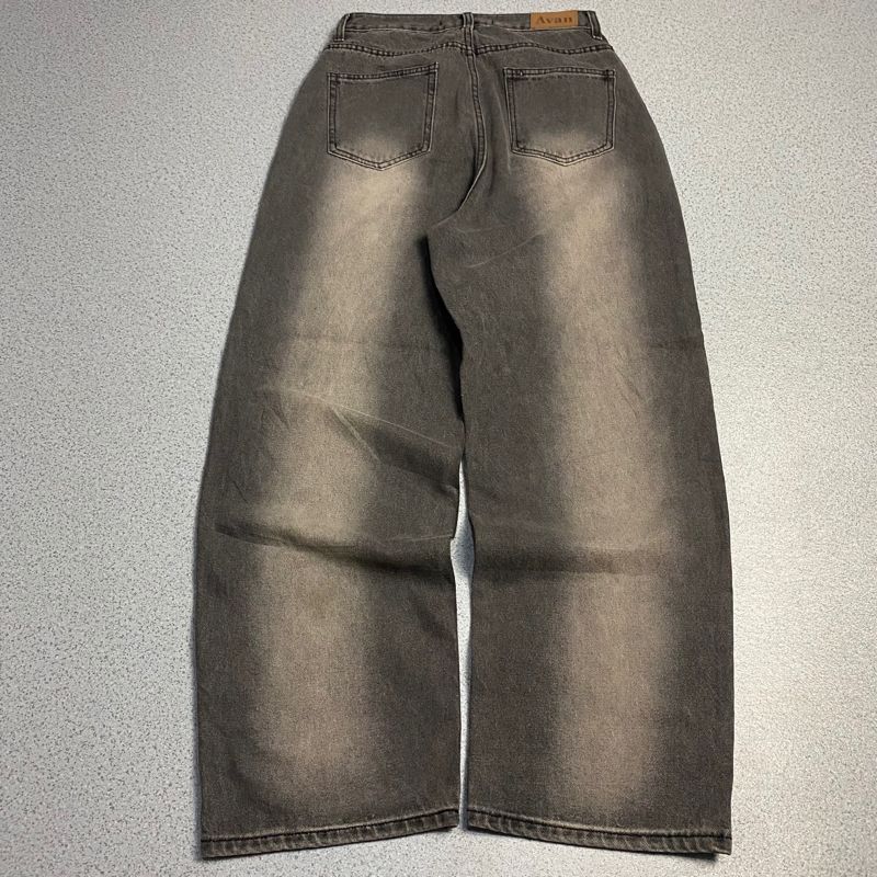 Vintage Y2K Jeans Pria tan gray, foto 3