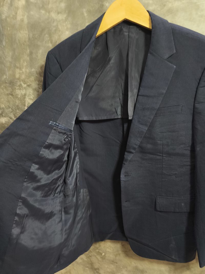 BASSO Casual Blazer Pria navy, foto 5