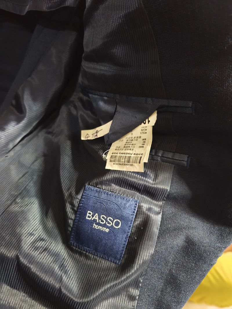 BASSO Casual Blazer Pria navy, foto 7